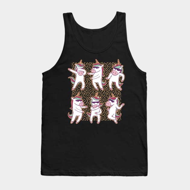 Dancing Unicorn Tank Top by LR_Collections